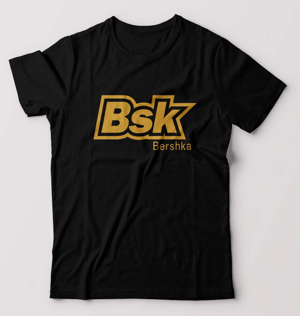 Bershka(BSK) T-Shirt for Men-Black-Ektarfa.online