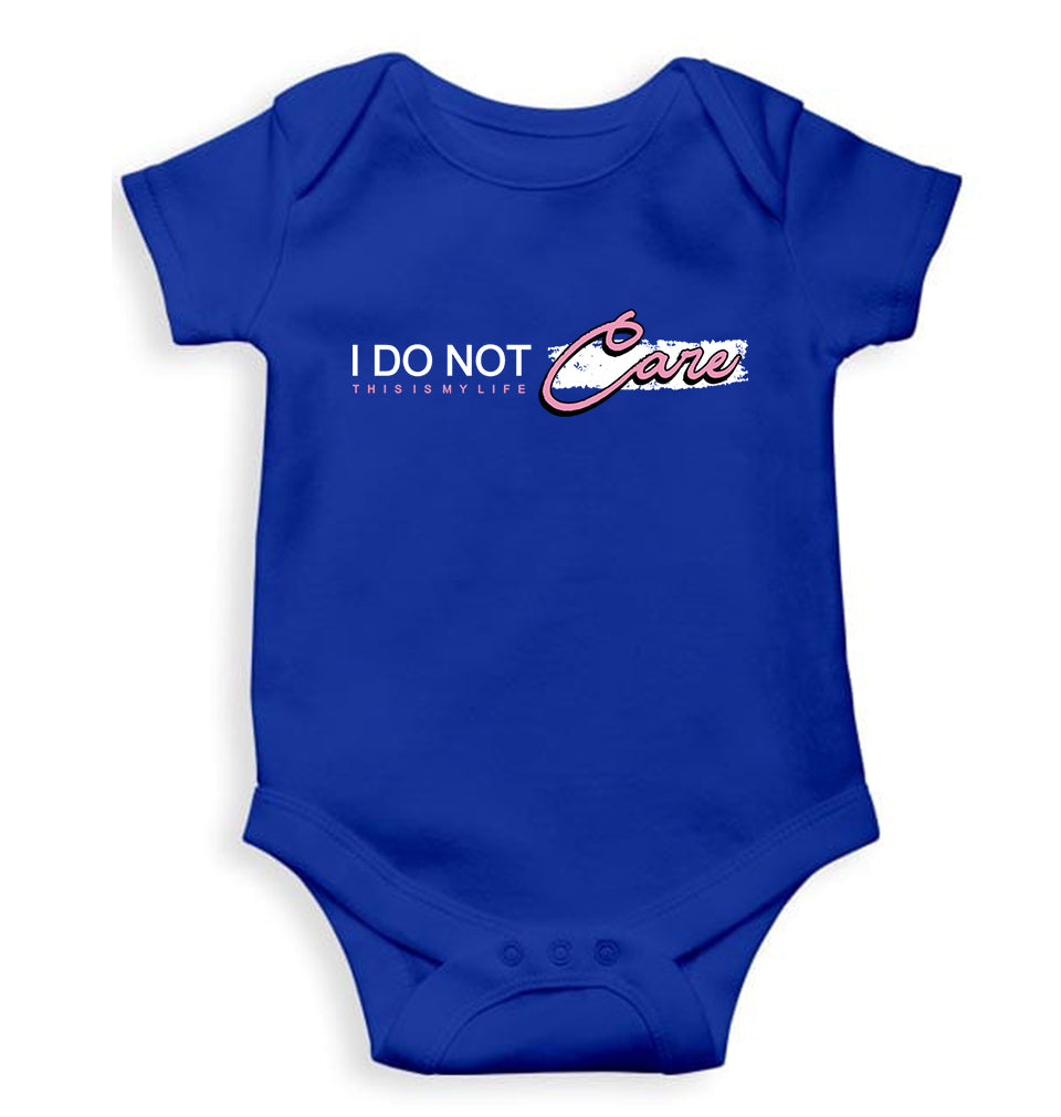 Gym My Life Kids Romper For Baby Boy/Girl-Royal Blue-Ektarfa.online