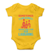 Load image into Gallery viewer, Bowling Kids Romper For Baby Boy/Girl-Yellow-Ektarfa.online
