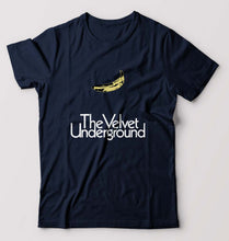 Load image into Gallery viewer, The Velvet Underground T-Shirt for Men-Navy Blue-Ektarfa.online
