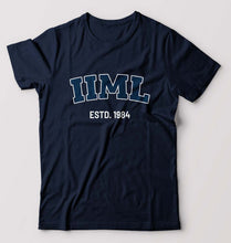 Load image into Gallery viewer, IIM Lucknow T-Shirt for Men-Navy Blue-Ektarfa.online
