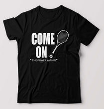 Load image into Gallery viewer, Tennis T-Shirt for Men-Black-Ektarfa.online
