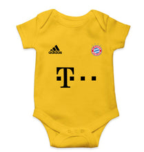 Load image into Gallery viewer, FC Bayern Munich 2021-22 Kids Romper For Baby Boy/Girl-0-5 Months(18 Inches)-Yellow-Ektarfa.online
