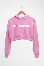Load image into Gallery viewer, LB Performance Crop HOODIE FOR WOMEN-Light Baby Pink-Ektarfa.online
