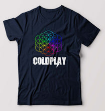 Load image into Gallery viewer, Coldplay T-Shirt for Men-Navy Blue-Ektarfa.online
