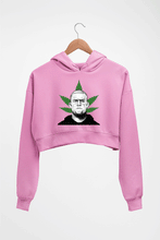 Load image into Gallery viewer, Nate Diaz UFC Crop HOODIE FOR WOMEN-Light Baby Pink-Ektarfa.online
