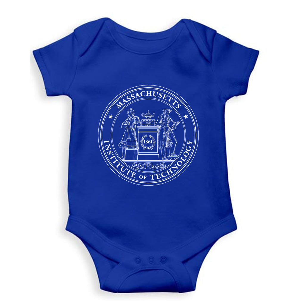MIT Kids Romper For Baby Boy/Girl-Royal Blue-Ektarfa.online