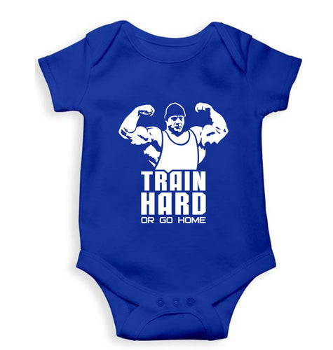 Gym Kids Romper For Baby Boy/Girl-Royal Blue-Ektarfa.online