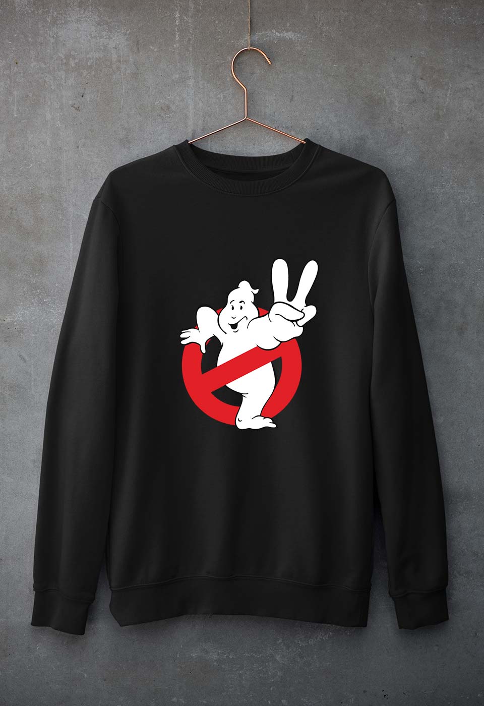 Ghostbusters Unisex Sweatshirt for Men/Women-Black-Ektarfa.online