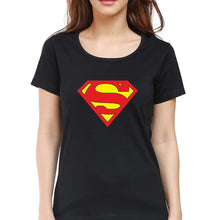 Load image into Gallery viewer, Superman T-Shirt for Women-Black-Ektarfa.online
