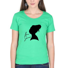 Load image into Gallery viewer, Nina Simone T-Shirt for Women-Flag Green-Ektarfa.online
