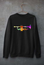 Load image into Gallery viewer, Trumpet Unisex Sweatshirt for Men/Women-Black-Ektarfa.online
