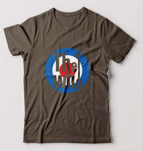 Load image into Gallery viewer, The Who Band T-Shirt for Men-Olive Green-Ektarfa.online
