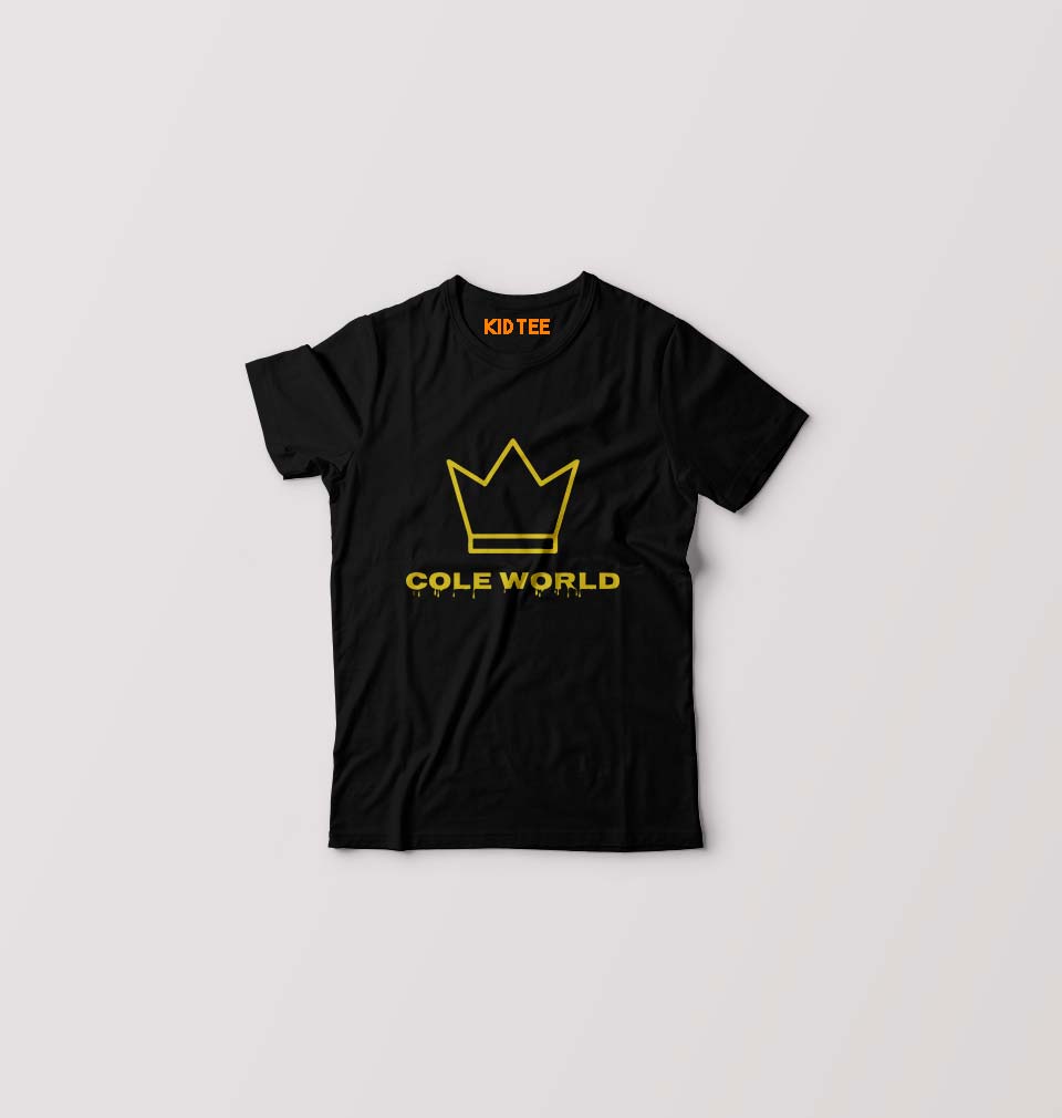 J. Cole World T-Shirt for Boy/Girl-Black-Ektarfa.online