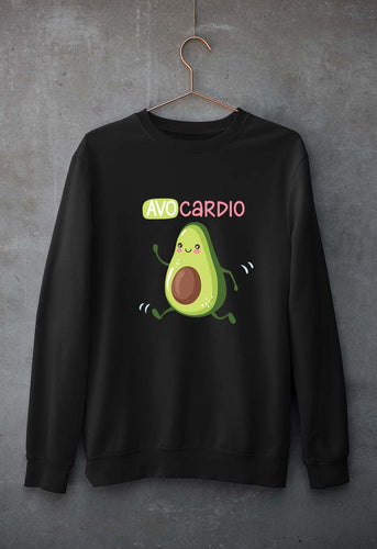 Avocado Unisex Sweatshirt for Men/Women-Black-Ektarfa.online