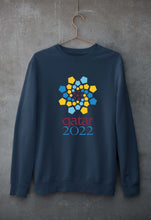 Load image into Gallery viewer, FIFA World Cup Qatar 2022 Unisex Sweatshirt for Men/Women-Navy Blue-Ektarfa.online
