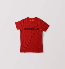 Load image into Gallery viewer, Porsche Kids T-Shirt for Boy/Girl-Red-Ektarfa.online
