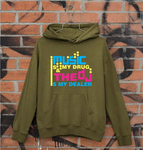 Load image into Gallery viewer, Music Unisex Hoodie for Men/Women-Olive Green-Ektarfa.online
