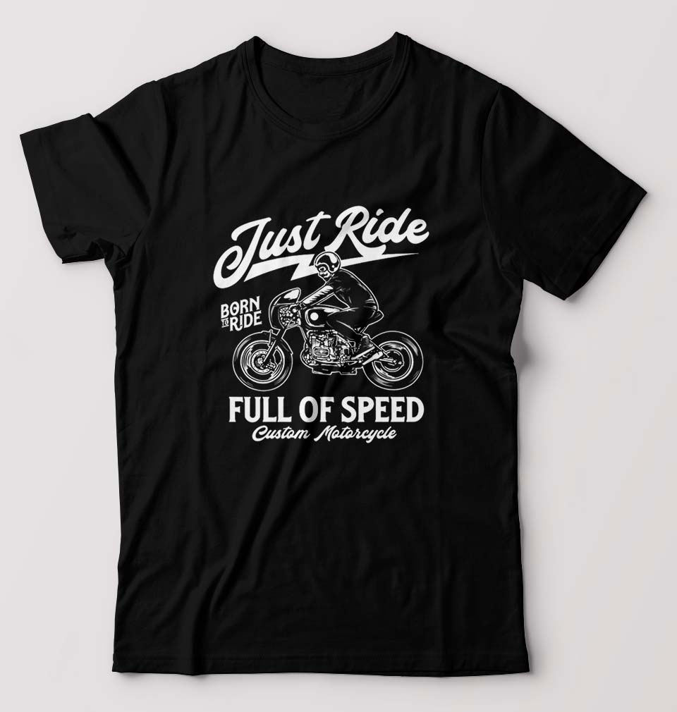 Motorcycle T-Shirt for Men-Black-Ektarfa.online