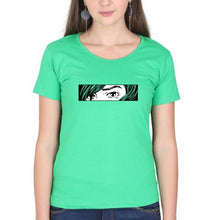 Load image into Gallery viewer, Anime T-Shirt for Women-Flag Green-Ektarfa.online
