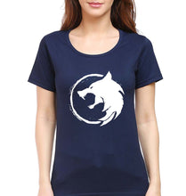Load image into Gallery viewer, The Witcher T-Shirt for Women-Navy Blue-Ektarfa.online
