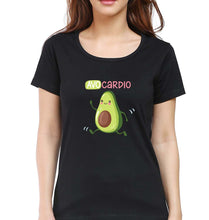 Load image into Gallery viewer, Avocado T-Shirt for Women-Black-Ektarfa.online
