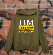 Load image into Gallery viewer, IIM Lucknow Unisex Hoodie for Men/Women-Olive Green-Ektarfa.online
