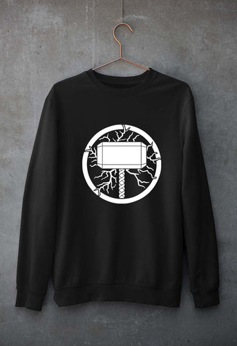 Thor Superhero Unisex Sweatshirt for Men/Women-Black-Ektarfa.online