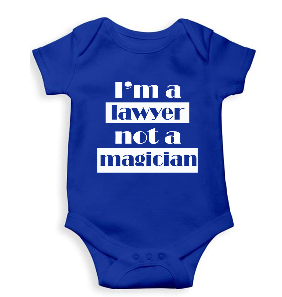 Lawyer Kids Romper For Baby Boy/Girl-Royal Blue-Ektarfa.online