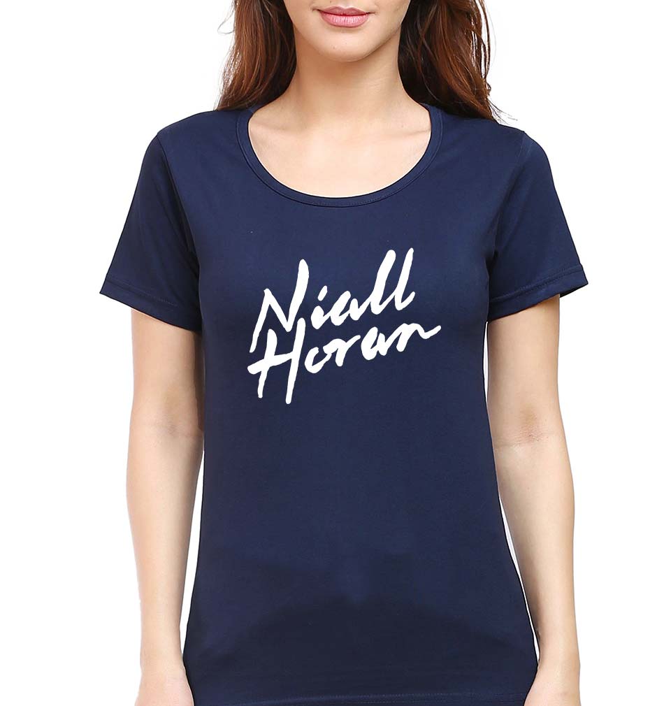 Niall Horan T-Shirt for Women-Navy Blue-Ektarfa.online