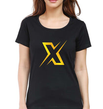 Load image into Gallery viewer, Battlegrounds Mobile India (BGMI) T-Shirt for Women-Black-Ektarfa.online
