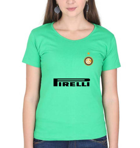 Inter Milan 2021-22 T-Shirt for Women-Flag Green-Ektarfa.online