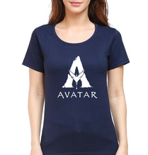 Load image into Gallery viewer, Avatar T-Shirt for Women-Navy Blue-Ektarfa.online
