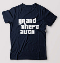 Load image into Gallery viewer, Grand Theft Auto (GTA) T-Shirt for Men-Navy Blue-Ektarfa.online
