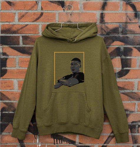 Kylian Mbappé Unisex Hoodie for Men/Women-Olive Green-Ektarfa.online