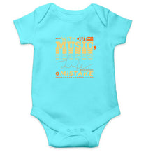 Load image into Gallery viewer, without music life would be a mistake Kids Romper For Baby Boy/Girl-0-5 Months(18 Inches)-Sky Blue-Ektarfa.online
