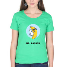 Load image into Gallery viewer, Banana T-Shirt for Women-Flag Green-Ektarfa.online
