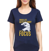 Load image into Gallery viewer, Eagle T-Shirt for Women-Navy Blue-Ektarfa.online
