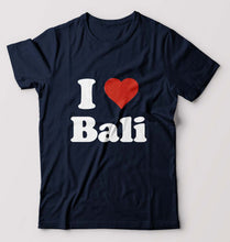 Load image into Gallery viewer, I Love Bali T-Shirt for Men-Navy Blue-Ektarfa.online
