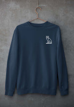 Load image into Gallery viewer, OVO Logo Unisex Sweatshirt for Men/Women-Navy Blue-Ektarfa.online
