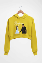 Load image into Gallery viewer, Bridgerton Crop HOODIE FOR WOMEN-Mustard Yellow-Ektarfa.online

