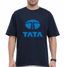 Load image into Gallery viewer, Tata Oversized T-Shirt for Men-Navy Blue-Ektarfa.online
