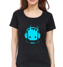 Load image into Gallery viewer, Groot T-Shirt for Women-Black-Ektarfa.online
