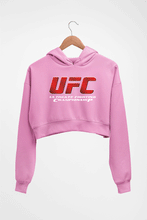 Load image into Gallery viewer, UFC HOODIE FOR WOMEN-Light Baby Pink-Ektarfa.online
