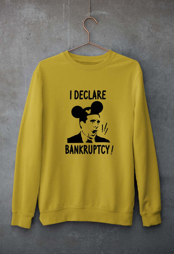 Michael Scott Unisex Sweatshirt for Men/Women-Mustard Yellow-Ektarfa.online