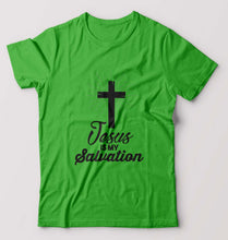 Load image into Gallery viewer, Jesus T-Shirt for Men-flag green-Ektarfa.online
