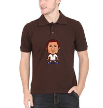 Load image into Gallery viewer, Cristiano Ronaldo CR7 Polo T-Shirt for Men-Coffee Brown-Ektarfa.online

