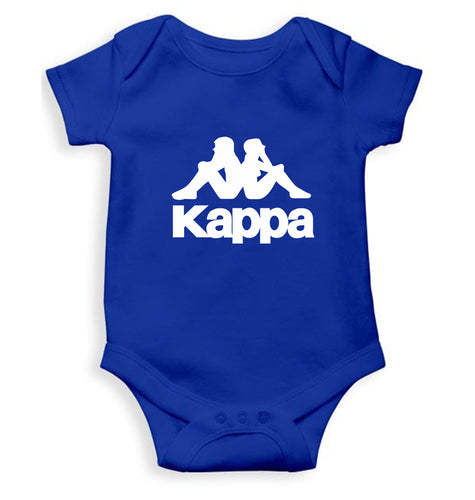 Kappa Kids Romper For Baby Boy/Girl-0-5 Months(18 Inches)-Royal Blue-Ektarfa.online