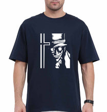 Load image into Gallery viewer, Alucard Oversized T-Shirt for Men-Navy Blue-Ektarfa.online

