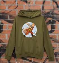 Load image into Gallery viewer, Tintin Unisex Hoodie for Men/Women-Olive Green-Ektarfa.online
